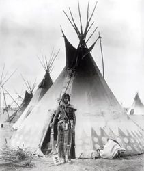 Blackfoot Brave, Near Calgary, Alberta